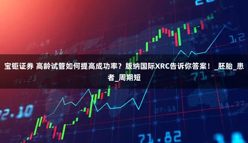 宝钜证券 高龄试管如何提高成功率？版纳国际XRC告诉你答案！_胚胎_患者_周期短