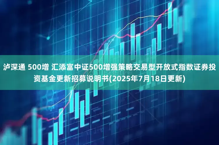 泸深通 500增 汇添富中证500增强策略交易型开放式指数证券投资基金更新招募说明书(2025年7月18日更新)
