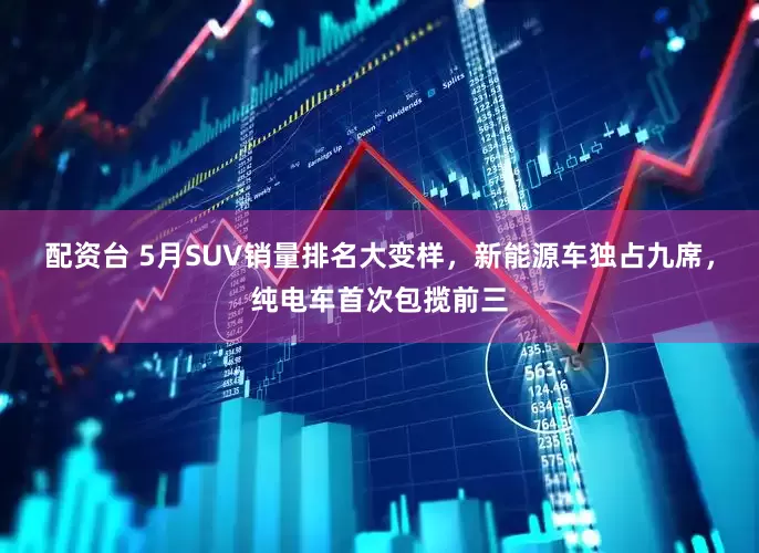 配资台 5月SUV销量排名大变样,新能源车独占九席,纯电车首次包揽前三